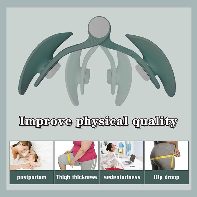 Thigh Toner Training, Thigh Master Thigh Exercise Equipment, Inner Thigh Exercise Equipment, Kegel Sports Equipment, Pelvic Floor Coach, Men and Women