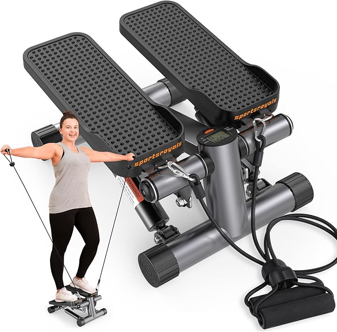 Sportsroyals Stair Stepper for Exercise 330lbs Weight