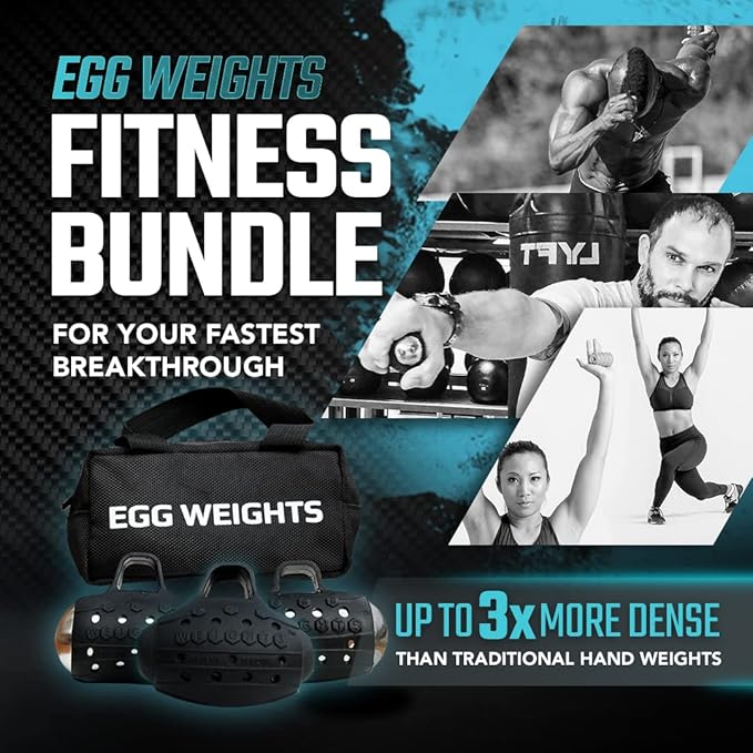 Egg Weights Handhantel-Sets fr Mnner und Frauen, Handheld-freie Gewichte fr Kickboxen, Schattenboxen, Yoga und mehr