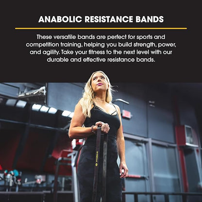 Resistance Band Set | Pre Workout Energy Powder Drink Mix, Sports Nutrition | Strength Training, Muscle Building, Home Gym Equipment, Fitness Accessories, Exercise Bands, Muscle Recovery