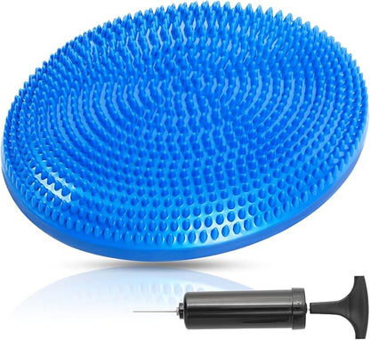 Primasole Balance disc 1 PC Comes with an air Pump Exercise Disk for Stability Workout