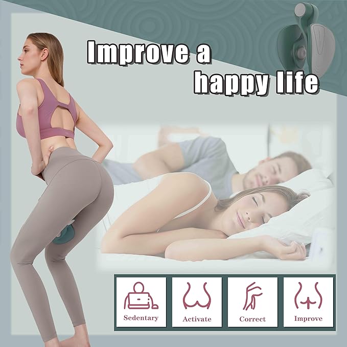 Thigh Toner Training, Thigh Master Thigh Exercise Equipment, Inner Thigh Exercise Equipment, Kegel Sports Equipment, Pelvic Floor Coach, Men and Women