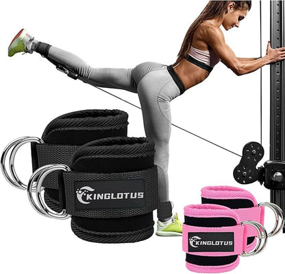 11pcs Barbell Pad Set for squats, hip thrusts,Lunges, Leg day Standard Olympic Bars Bench Press gym equipment accessories Ankle Safety Straps Hip Resistance Bands