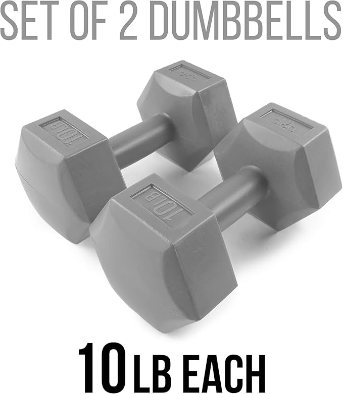 Aduro Dumbbells Weight Set 2-5LB (10LB (10LB Total), 7.5LB (15LB (15LB Total) 10LB (20LB (20LB Total)