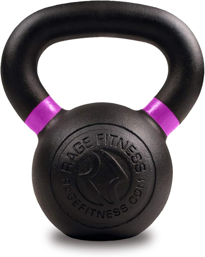 Kettlebells, Single-cast Iron, No-welded Joints, Wide Handle, Strength Training Kettlebells, Cast Iron Kettlebell Set, Powder Coated Kettlebell Weights For Maximum Durability, Men & Women