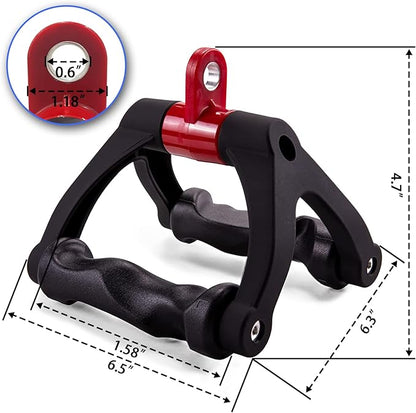 Double D Handle for Cable Machine - Ergonomic