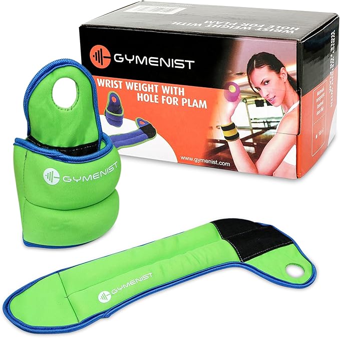 Pair of Wrist Weights With Hole for Thumb, Great for Running & All Kind of Cardio Exercises