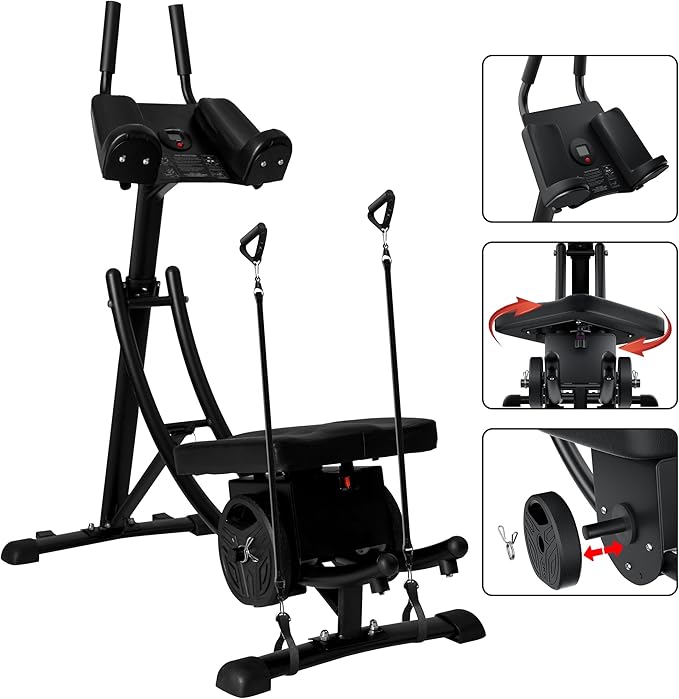 HVO 2024 Ab Machine for Stomach Workout Abdominal