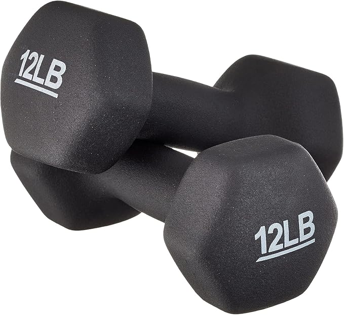 Amazon Basics Neoprene Dumbbell Hand Weights