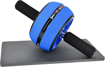 GOTOTOP Ab Roller Wheel,Metal Handle Ab Roller Wheel with Knee Pad,Home Gym Fitness Equipment Accessories for Men Women