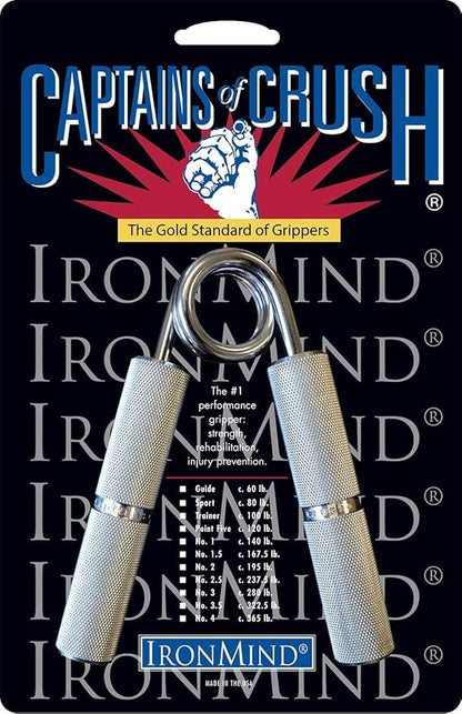 IronMind Captains of Crush (CoC) Hand Gripper - The Gold Standard of Grippers | The World's Leading Hand Strengthener