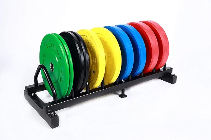 Olympic Bumper Plate Rack (Weights Not Included)