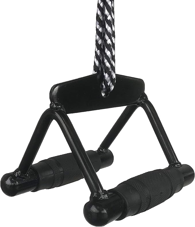 CAP Barbell Single & Double D Row Handle Cable Exercise Machine Attachment | Multiple Options