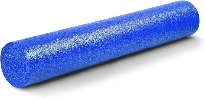 Yes4All Soft-Density Round PE 12/18/ 24/36 inch Foam Rollers for Muscle Massage, Yoga Core Exercise & Physical Therapy