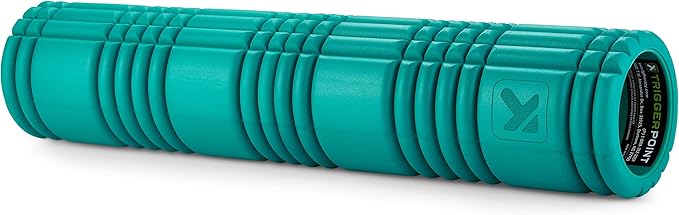 TriggerPoint GRID Patented Multi-Density Foam Massage Roller (Back, Body, Legs) for Exercise, Deep Tissue and Muscle Recovery - Relieves Muscle Pain & Tightness, Improves Mobility & Circulation (26")