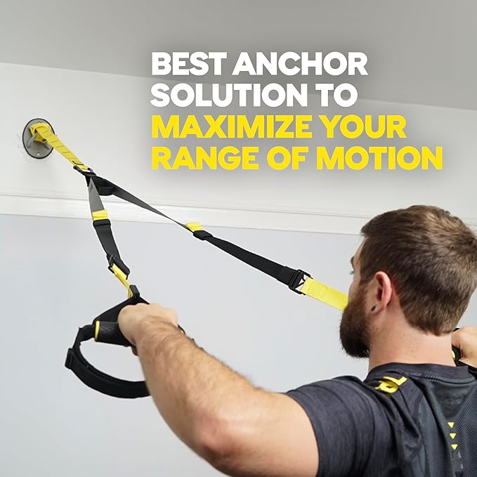 TRX Training XMount, Training Anchor Mount for Suspension-Trainer Straps, Bracket Mount for Suspension-Training Equipment