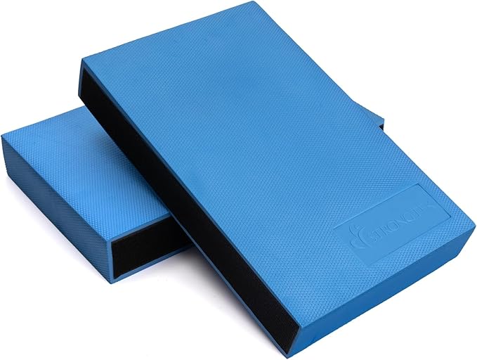 Balance Pad, Balancing Foam Pad, Large 2 in 1 Yoga Foam Cushion Exercise Mat, Knee Pad for Fitness and Stability, Stretching, Pilates, Physical Therapy, Core Trainer Board