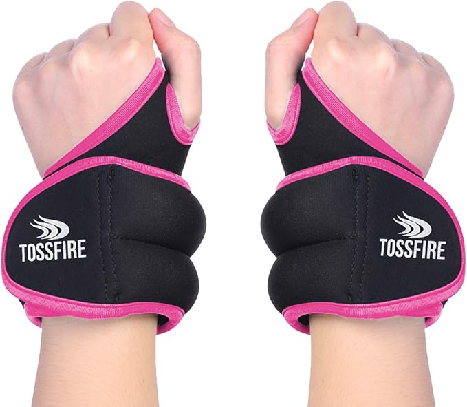 Wrist Weights Set Thumblock Arm Weight for Women and Men, Great for Running Weightlifting Training Gymnastic Aerobic Jogging Cardio Exercises