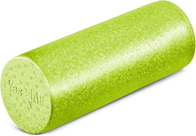 Yes4All High-Density Foam Roller for Back Pain Relief, Yoga, Exercise, Physical Therapy, Muscle Recovery & Deep Tissue Massage - 12, 18, 24, 36 inch