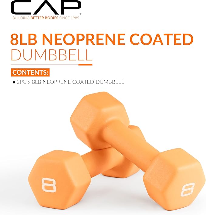 CAP Neoprene Coated Dumbbell Weights | Multiple options