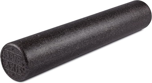 OPTP AXIS Firm Foam Roller, High Density Foam Roller for Physical Therapy, Yoga, Pilates, Fitness Exercise and Sports Training (Black, 36" X 6" Round)