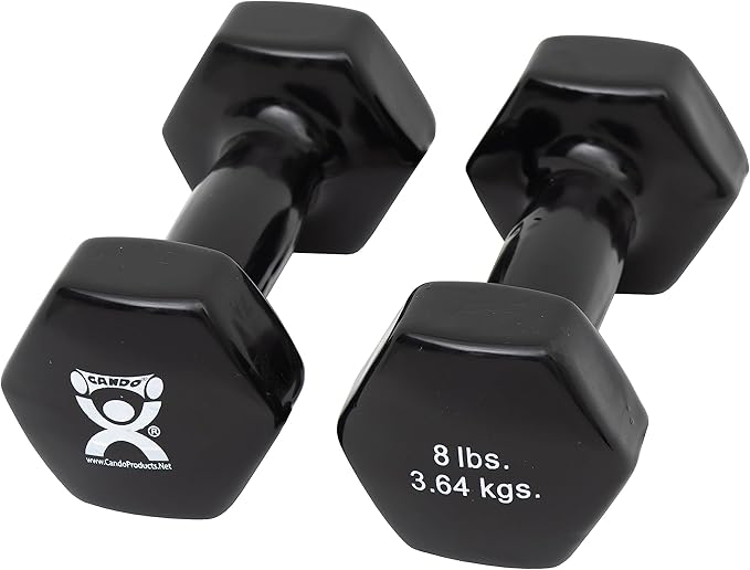 CanDo Vinyl Coated Dumbbells