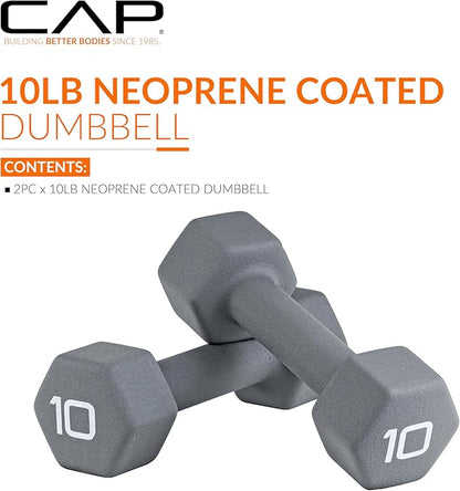 CAP Neoprene Coated Dumbbell Weights | Multiple options