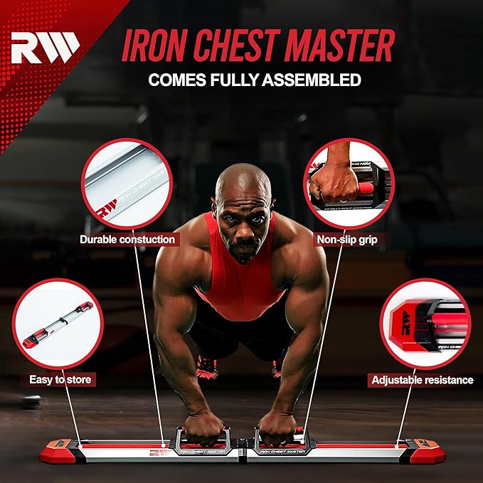 IRON CHEST MASTER Push Up Machine