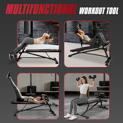 Yes4All Roman Chair, Multi-Functional Weight Bench, Sit Up Bench