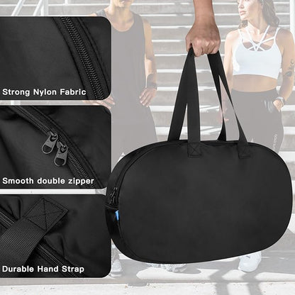 Storage Bag for Dumoyi Weighted Hula Hoop, Heavy Duty Carry Bag with Pocket and Handle Strap, Portable and Dustproof Durable Carry Bag for Indoor Outdoor Gym