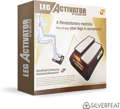 LegActivator - The Seated Leg Exerciser & Physiotherapy Machine for Seniors that Improves your Health and Blood Circulation while Sitting in the Comfort of your Home or Office