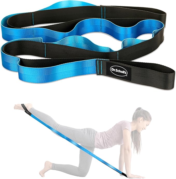 Dr. Scholl's Multi-Loop Deep Muscle Stretching Band - Balance & Stability, Joint Rehabilitation, Muscle Pain, Injuries, Arthritis