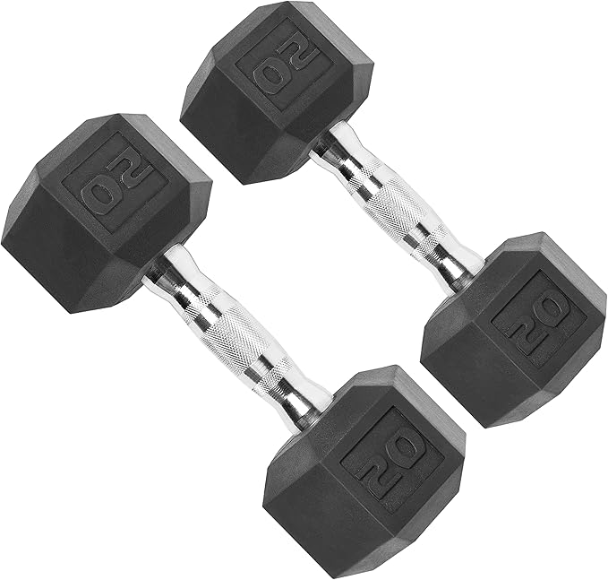 CAP Barbell Coated Dumbbell Set | 50lbs, 100lbs, 150lbs | Multiple Options