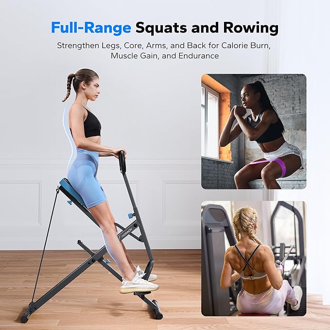 MERACH Squat Machine 2 in 1 Squat