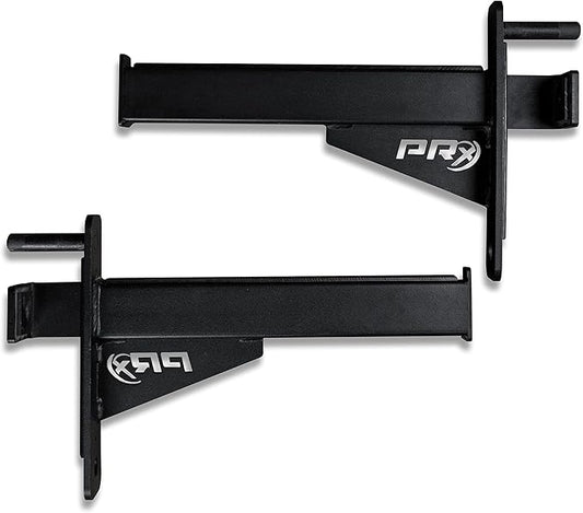 PRx Performance Squat Rack Spotter Arm Pairs Fits Profile PRO 3x3 with 1" or 5/8" Holes in Upright Squat Racks