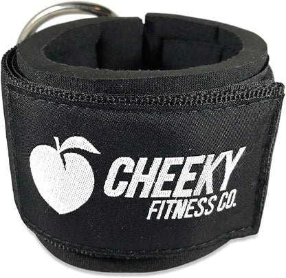 Cheeky Fitness Padded Ankle Straps for Cable Machines