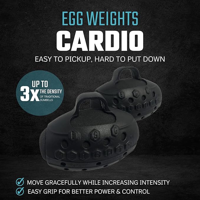 Egg Weights Handhantel-Sets fr Mnner und Frauen, Handheld-freie Gewichte fr Kickboxen, Schattenboxen, Yoga und mehr