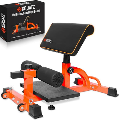 SQUATZ Sissy Squat Machine - Foldable Squatting Bench