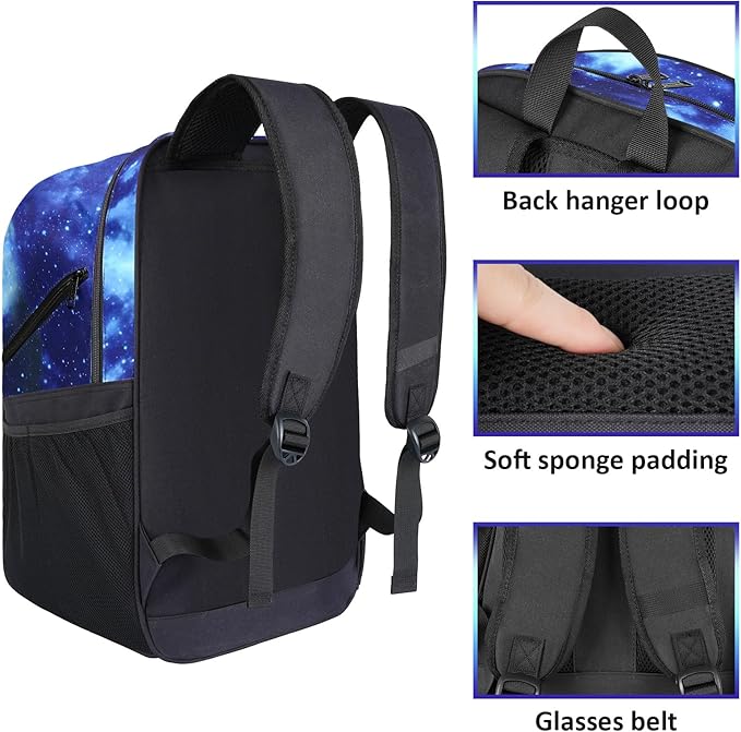 YOREPEK Basketball Bag, Large Basketball Backpack with Shoe Compartment and Ball Holder for daughter son, Water Resistant Soccer Bag for Sport Training Equipment Fits Volleyball Football Gym