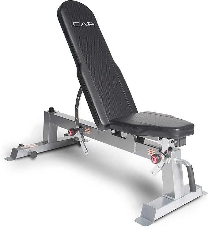 CAP Barbell Deluxe Utility Weight Bench Color Series