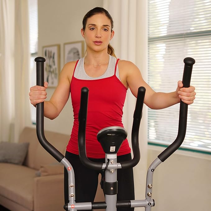 Sunny Health & Fitness Legacy Stepping Elliptical Machine