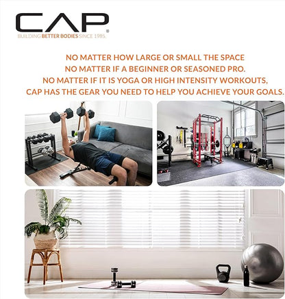 CAP Barbell Multi-Purpose Adjustable Utility Strength Training Weight Bench | Multiple Options