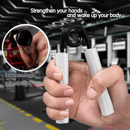 Hand Grip Strengthener Set,Heavy Grip Strengthener,Hand Grip Finger Strengthener Metal Wrist & Forearm Hand Exerciser kit