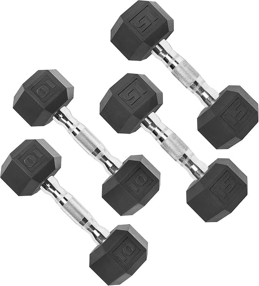 CAP Barbell Coated Dumbbell Set | 50lbs, 100lbs, 150lbs | Multiple Options