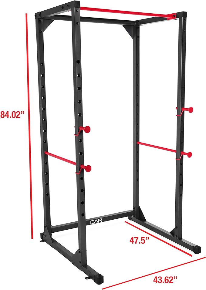 CAP Barbell Full Cage Power Rack Color Series | 6' or 7' Options