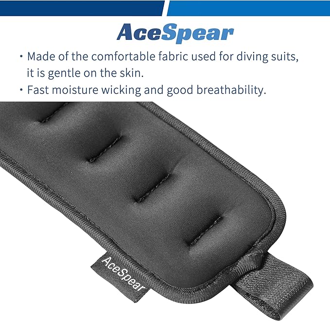 AceSpear Ankle Weights for Men Women Wrist Weights 2 * 1lb 2lbs 3lbs 4lbs 5lbs 6lbs Leg Weights Sandbags Kids Arm Hand Weights for Fitness Walking Running Gym