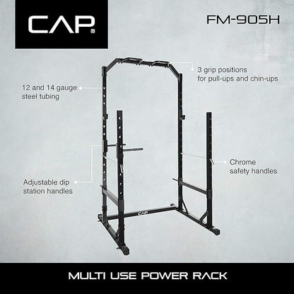 CAP Barbell Multi Use Power Rack, Color Series