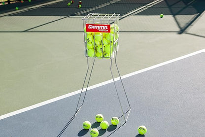 GAMMA Tennis Ball Hopper, Tennis Hopper for Easy Pick Up, Carrying, and Storage, Durable, Convenient, Heavy-Duty Construction in Multiple Sizes and Colors