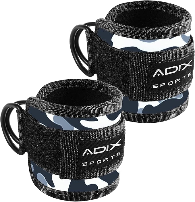 Pair of Ankle Straps for Cable Machines Padded