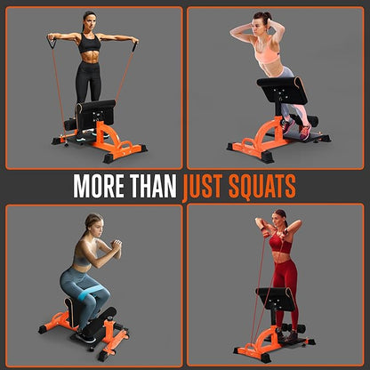 SQUATZ Sissy Squat Machine - Foldable Squatting Bench